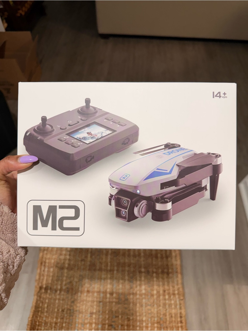 M2 Foldable Drone with Remote Controller